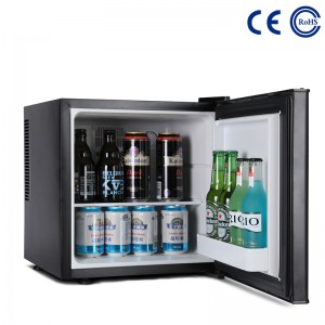 Small Hotel Room Thermoelectric Minibar For Drinks M-22BA