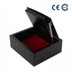 Laser Cutting Laptop Safe with Electronic Digital Safe Box K-FG600