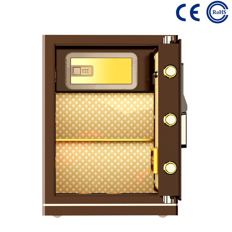 factory low price Wall Mounted Key Safe Lock Box - Bedroom Closet Electronic Fingerprint Safe For Home MD-60B – Mdesafe detail pictures