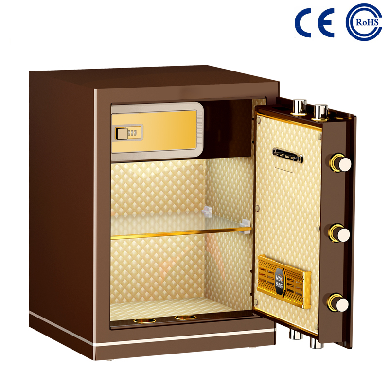factory low price Wall Mounted Key Safe Lock Box - Bedroom Closet Electronic Fingerprint Safe For Home MD-60B – Mdesafe detail pictures