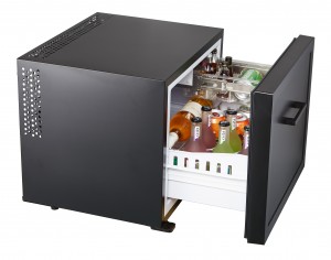Hotel Guestroom Eco-Friendly Minibar Fridge Thermoelectric Drawer CB-45SA