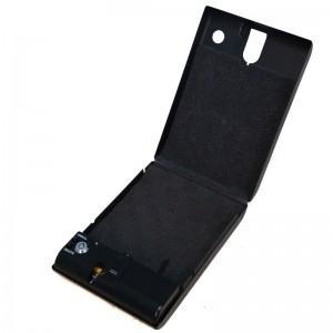 Biometric Fingerprint Storage Safe Box Black Steel Pistol Box D-120