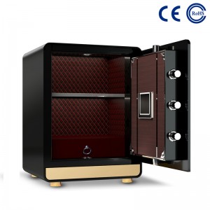 Factory wholesale Custom Home Protector Digital Electronic Safe - Home Digital Biometric Fingerprint Safe Box – Mdesafe