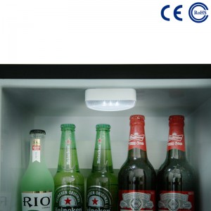 Mirror Glass Door Hotel Mini Bar Fridge Professional Hotel Minibar Fridge M-30C