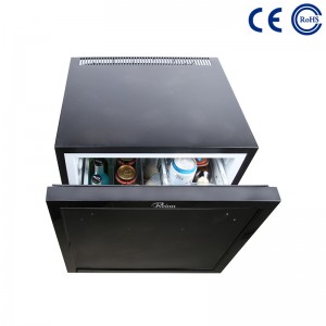 Hotel Guestroom Eco-Friendly Minibar Fridge Thermoelectric Drawer M-45C