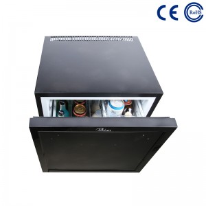 Hotel Guestroom Eco-Friendly Minibar Fridge Thermoelectric Drawer CB-45SA
