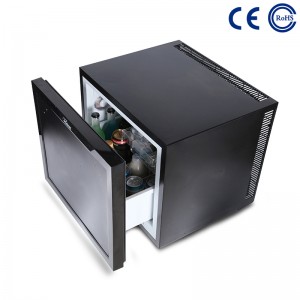 Hotel Guestroom Eco-Friendly Minibar Fridge Thermoelectric Drawer CB-45SA