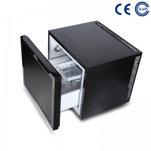Hotel Guestroom Eco-Friendly Minibar Fridge Thermoelectric Drawer CB-45SA