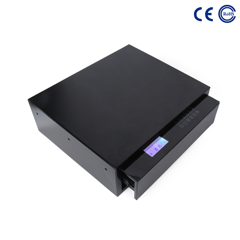 Factory Price For Digital Electronic Safe Box - High Tech Advanced Electronic Front Opening Drawer Safe Box K-DR480 – Mdesafe detail pictures