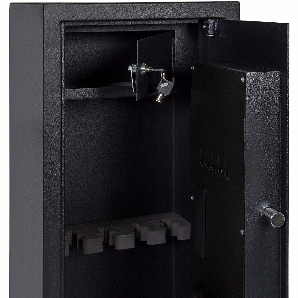 Discount Price Wall Safe Box Home - Partition Electronic Gun Safe Cabinet Rifle Security Safe – Mdesafe detail pictures