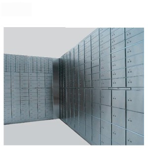 Secuirty Safe Deposit Box with Keys Valuables Storage Safe Box K-BXG45